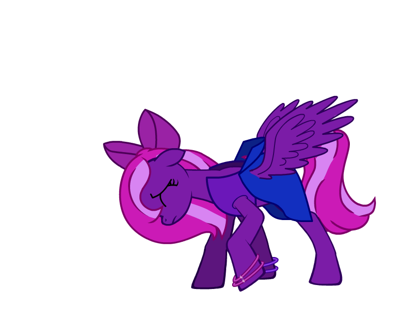 Pony Overworked Me as a Pony (depressed) by MangleFan17 on DeviantArt