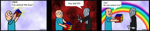 Hellraiser Comic by rubenick