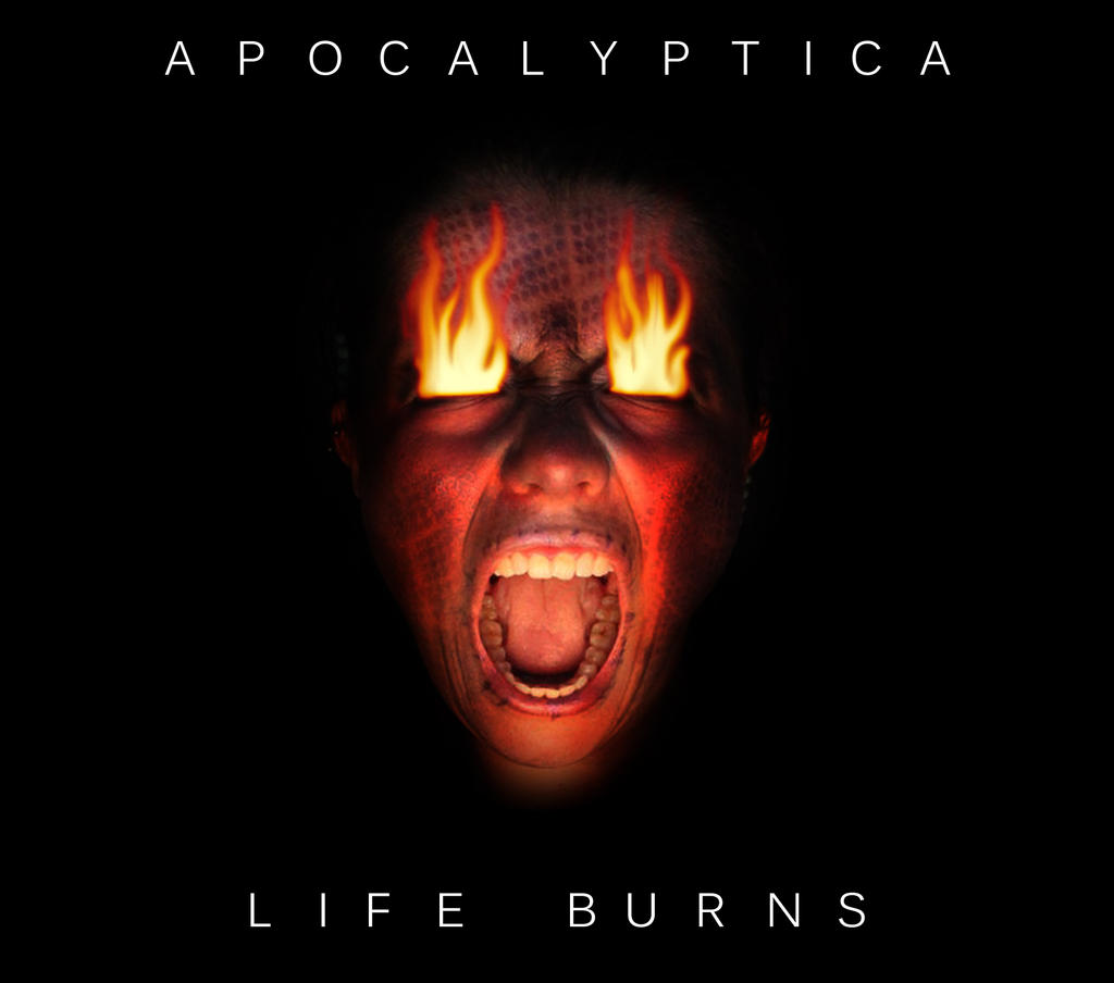 Custom Album Cover: Apocalyptica - Life Burns