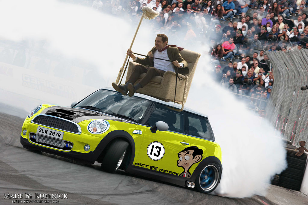 Virtual Tuning Mini Cooper S Mr Bean Edition By