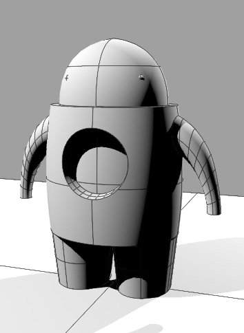 3D robot test