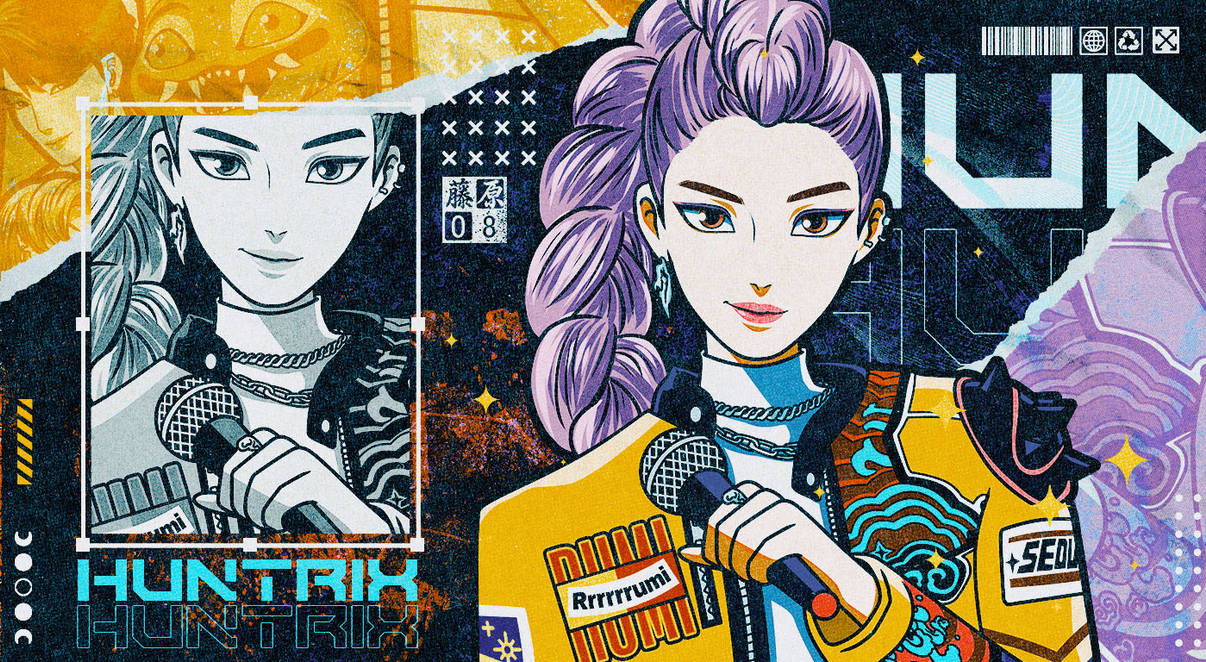 Huntrix Fallon huntrix fanart by fujiwara-08 on DeviantArt