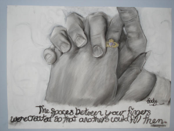 The Space Between Your Fingers by Kajra on DeviantArt