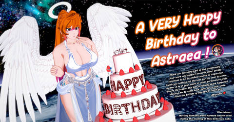 Happy Birthday Astraea !