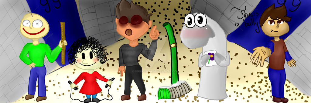 Baldi Sunset Baldi's Basics In Education And Learning by SunnySkai on DeviantArt