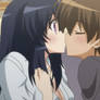 Yuuto and Himari Kissing 01