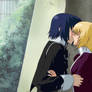 Athrun and Cagalli Kissing 03