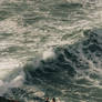 Huge waves in Nazare, Portugal