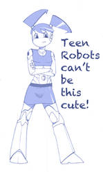 Teen robots can't be this cute