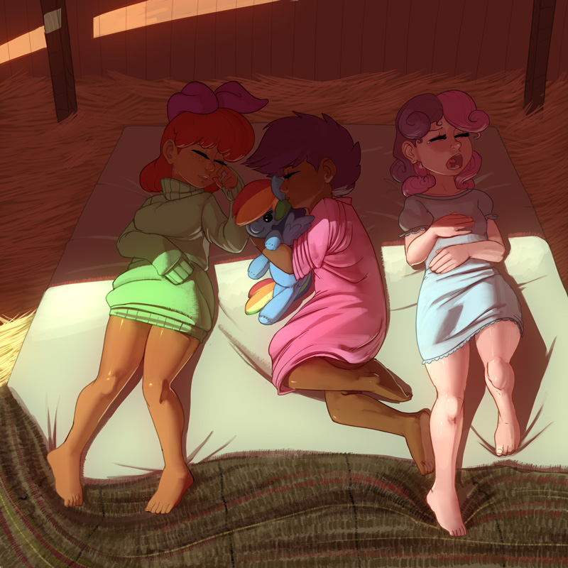 CMC sleepover, yay