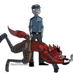 Foxy goin' round - Rebornica's GIF Remastered