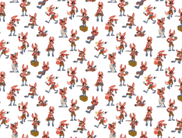 Load of Foxies N01 - Transparent Background