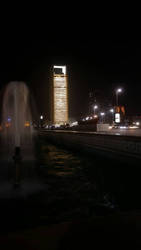 The tower and the fountain 
