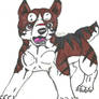 Ginga Akita and KaiKen mix OC: Rumiko