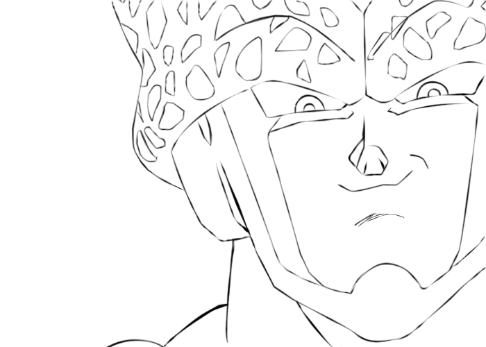 Perfect Cell Lineart by Jeremias2596Centu on DeviantArt