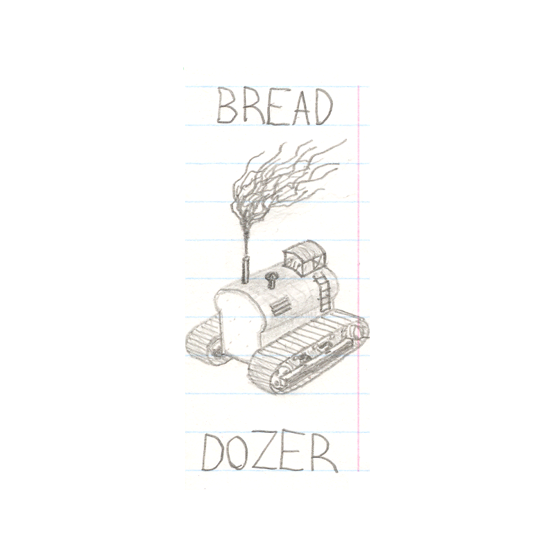 Dozer Bread Bread Dozer Original by subatomicsushi on DeviantArt