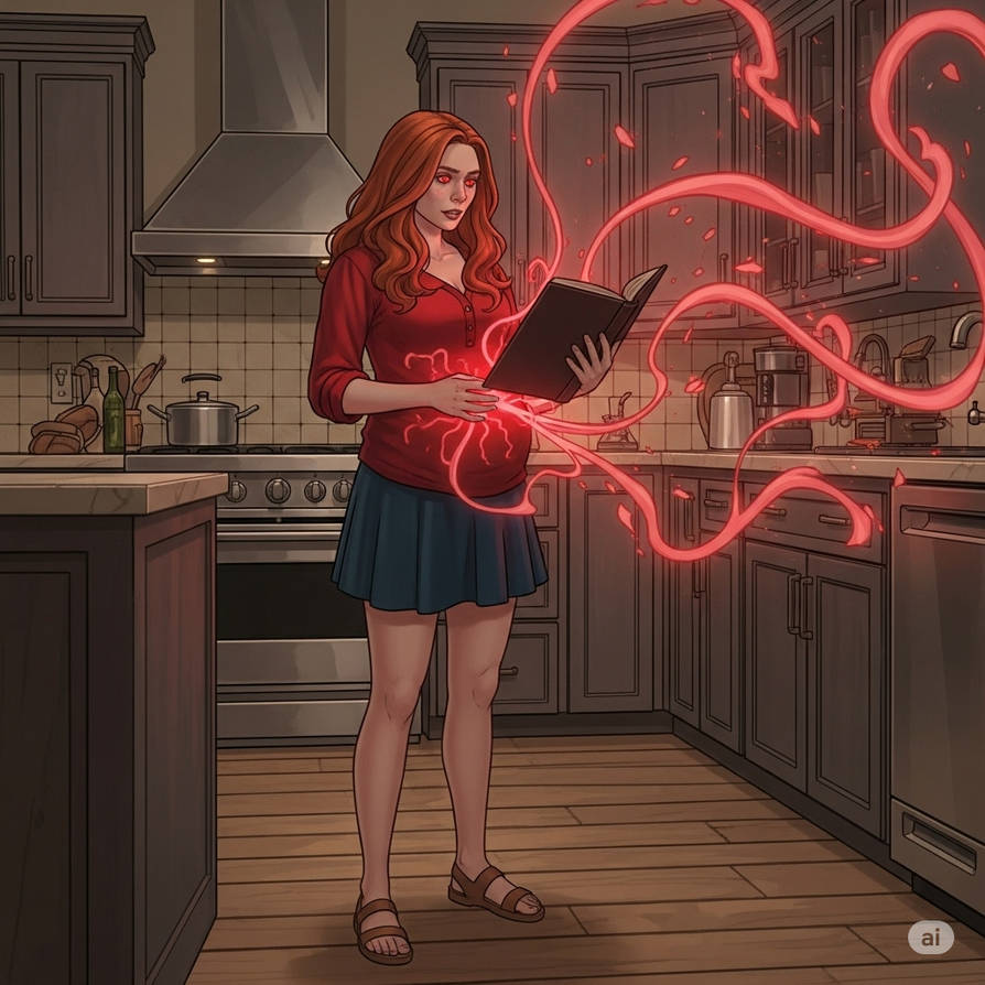 Le Darkhold rend Wanda Maximoff enceinte by KAMTCHATCKA on DeviantArt