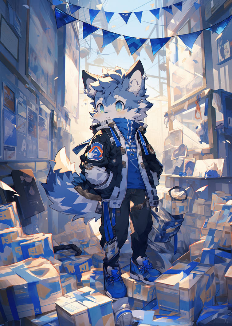 Blue Cute Furry By Dominikolo On DeviantArt blue-cute-furry-by-dominikolo-on-deviantart