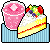 Pixel art - Fruit Cake