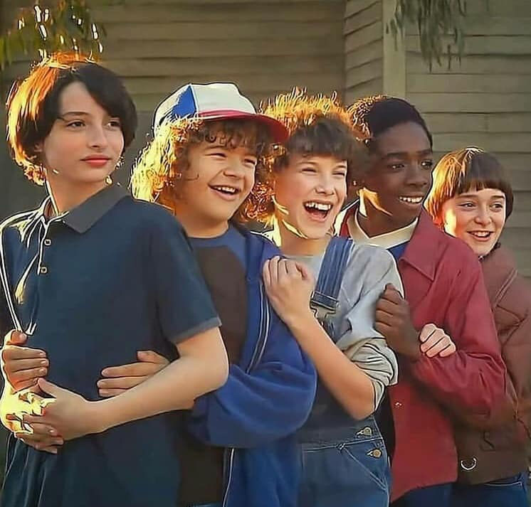 Stranger Things Cast Rare Pic by ChristmasLover1234 on DeviantArt