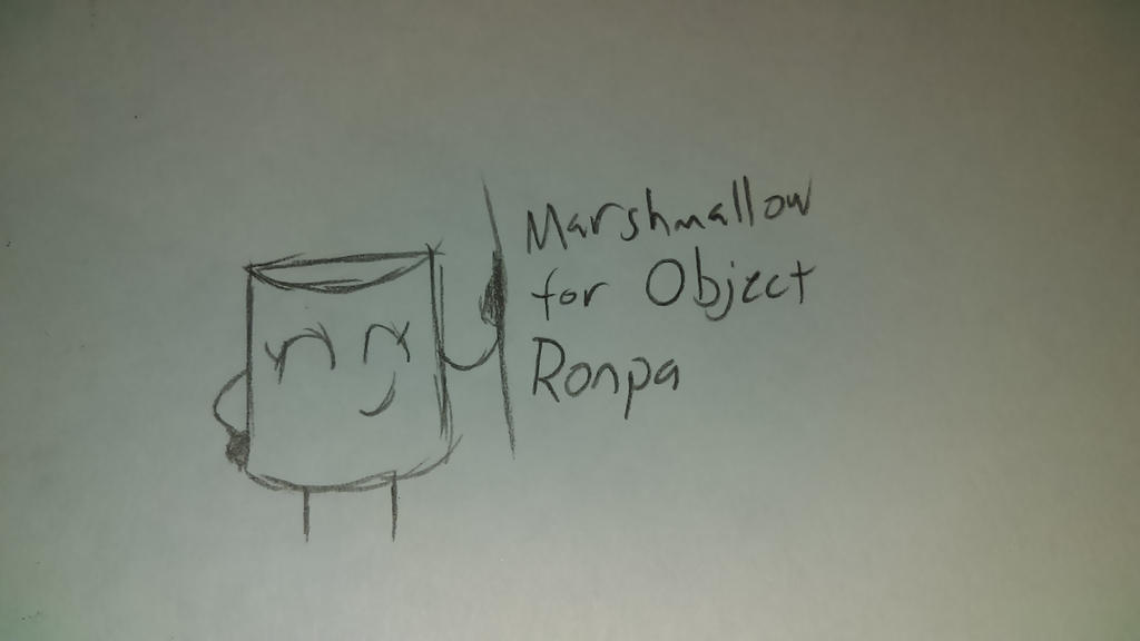Object Rompa Marshmallow for Object-Ronpa by KibbleComics on DeviantArt