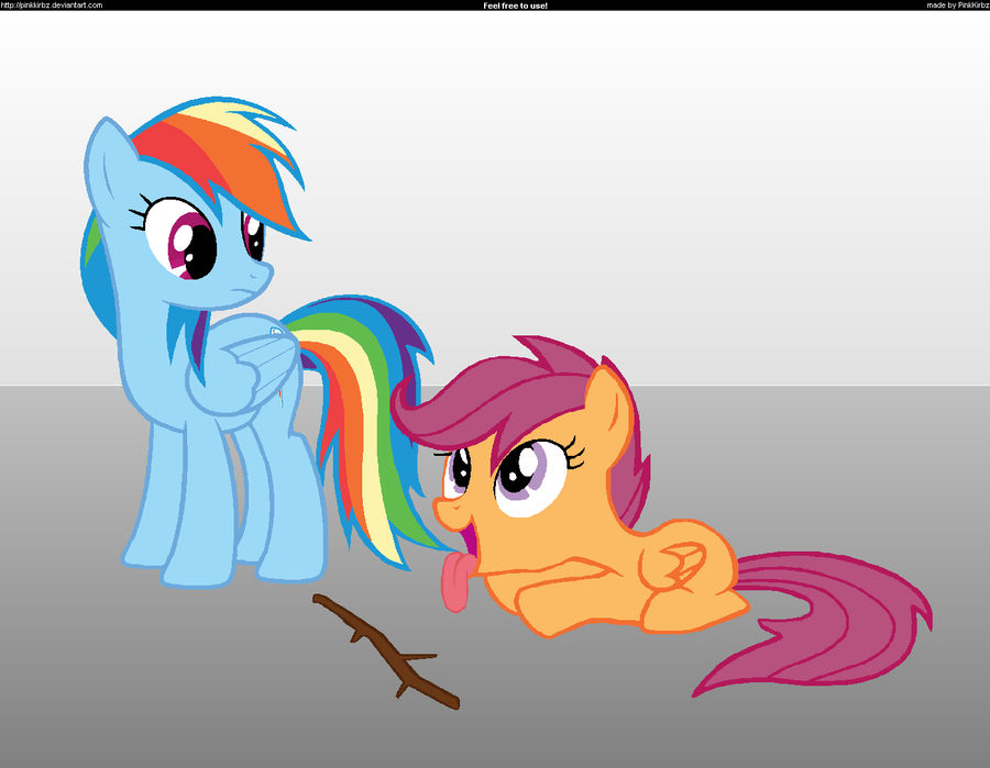 Scootaloo wants to play