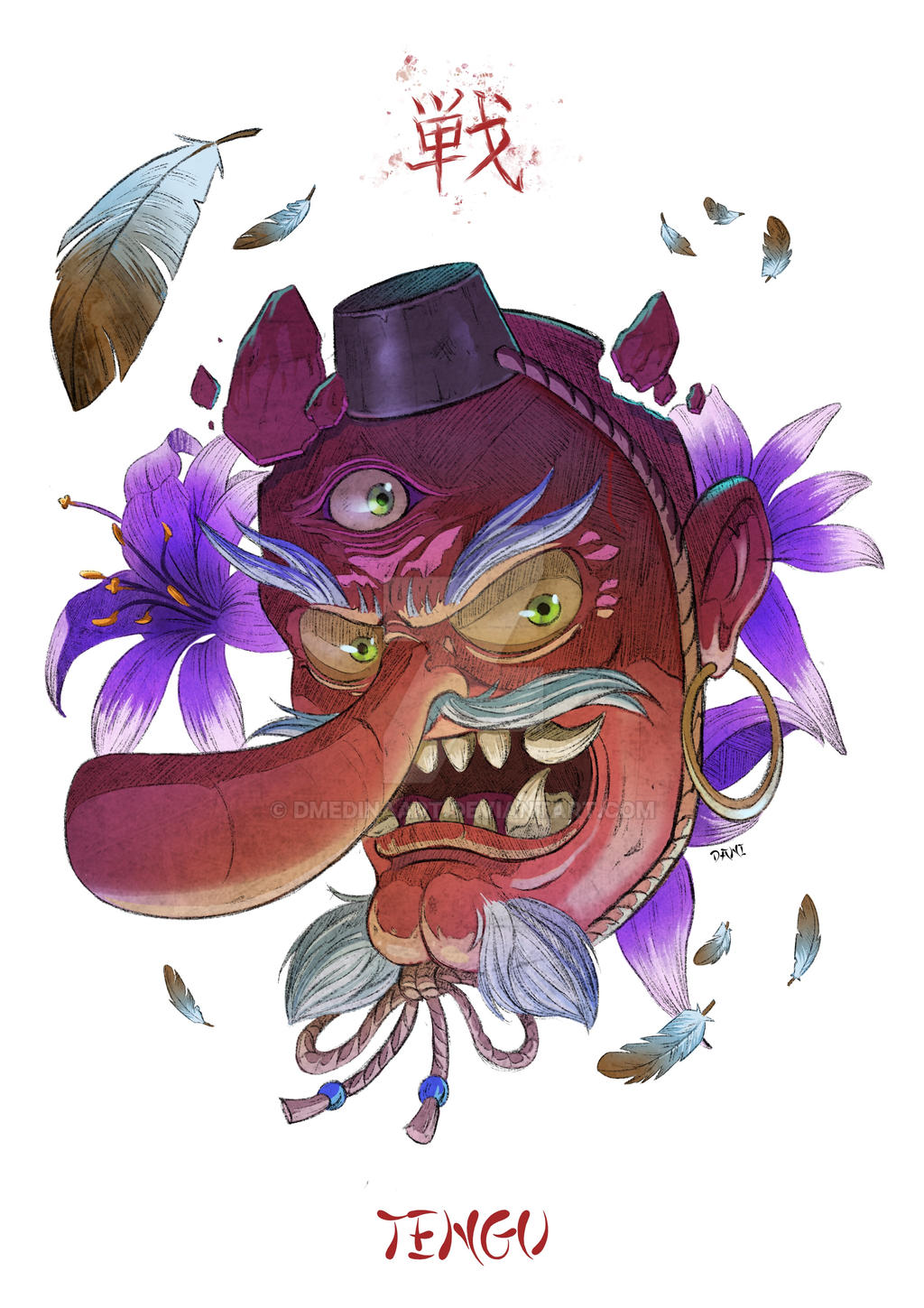 TENGU by DMedinaArt on DeviantArt
