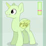 P2U pony male base 40 poins