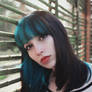 Blue-Haired Girl