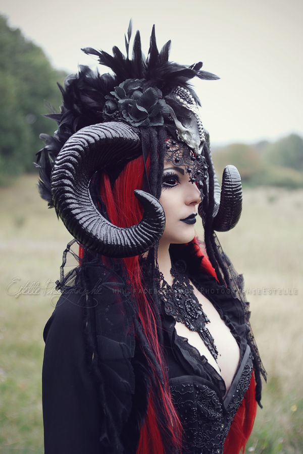 Horned witch 2 by Estelle-Photographie on DeviantArt