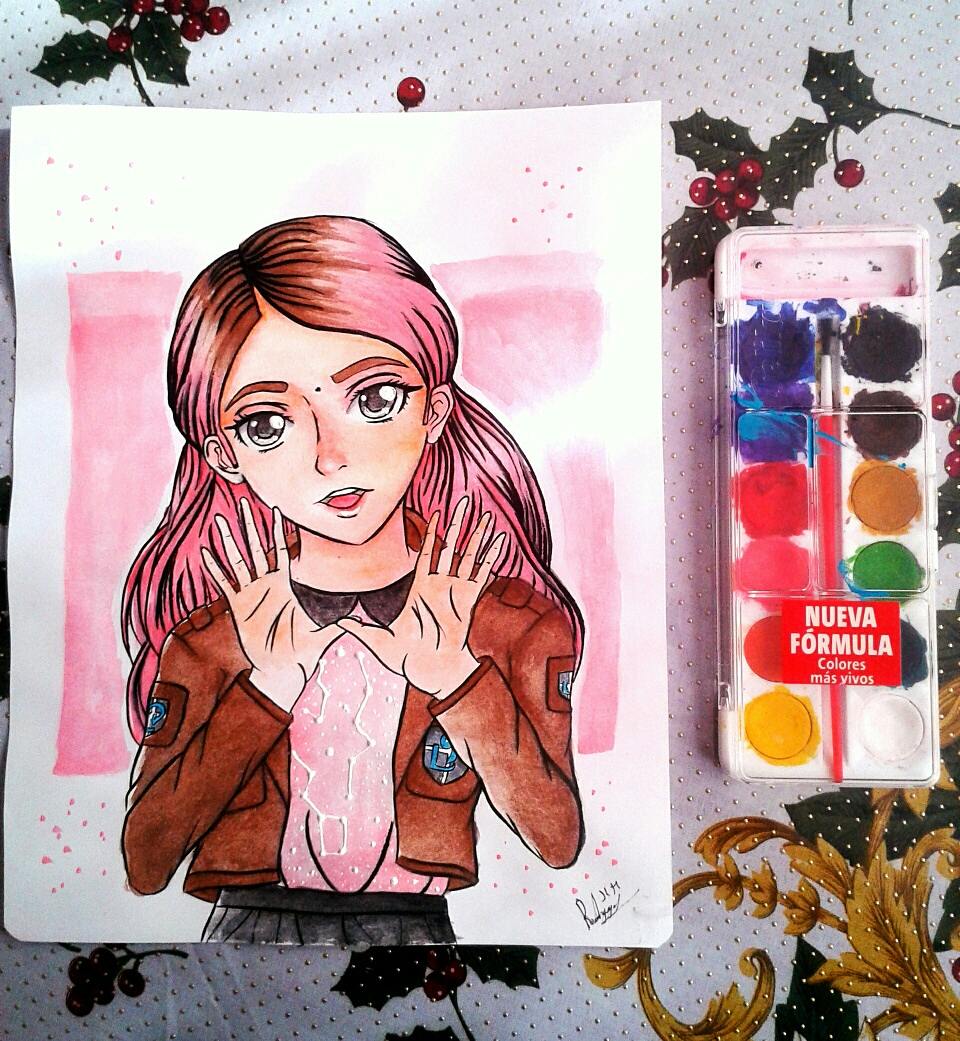 Draw(Dibujo) Lesslie Polinesia attack on titan by ale9977 on DeviantArt Draw(Dibujo) Lesslie Polinesia attack on titan by ale9977 on DeviantArt