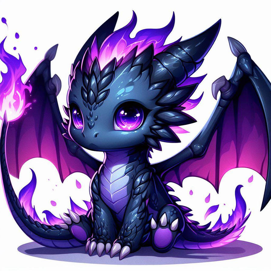 Chibi Raspberry Dragon Chibi Dragon by PrincessShay09 on DeviantArt