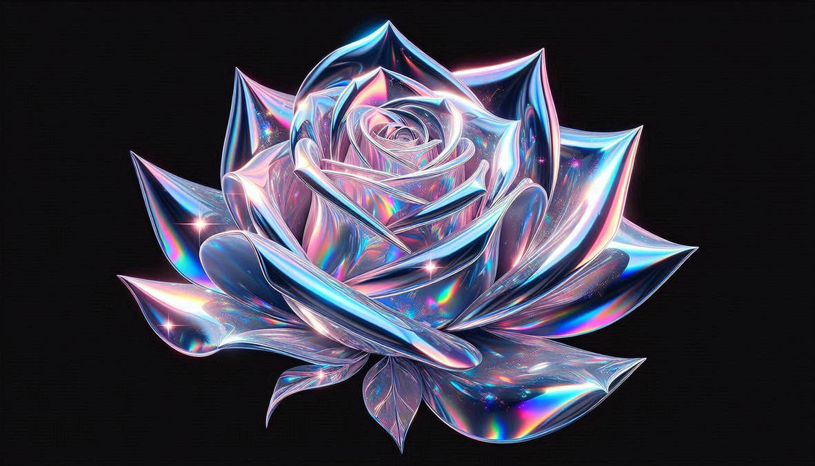 glass rose by PrincessShay09 on DeviantArt