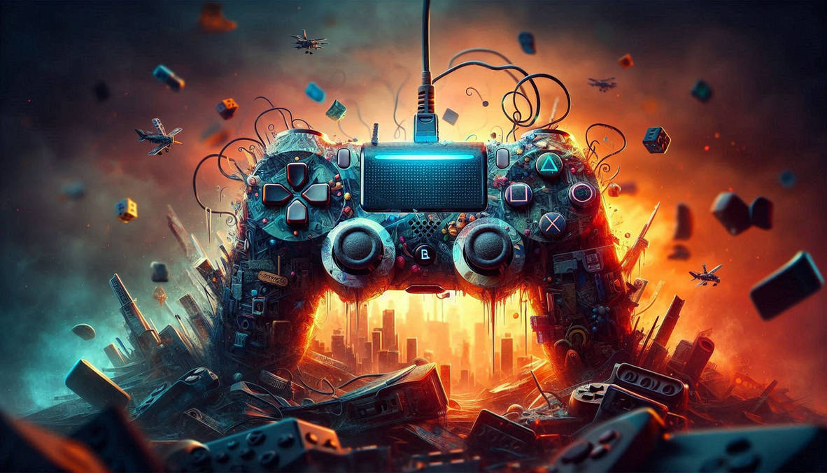 Color Splash Xg Controller Controller - color splash by PrincessShay09 on DeviantArt