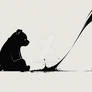 Ink Art - Bear II
