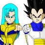 DBZ: Vegeta and Bulma