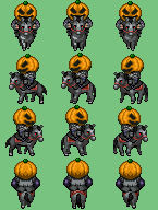 Pumpkin Head Rider headlessman Pumpkin Rider (Request) (PDCS) by Darklack on DeviantArt