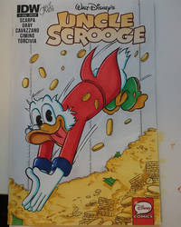 Uncle Scrooge Blank Cover