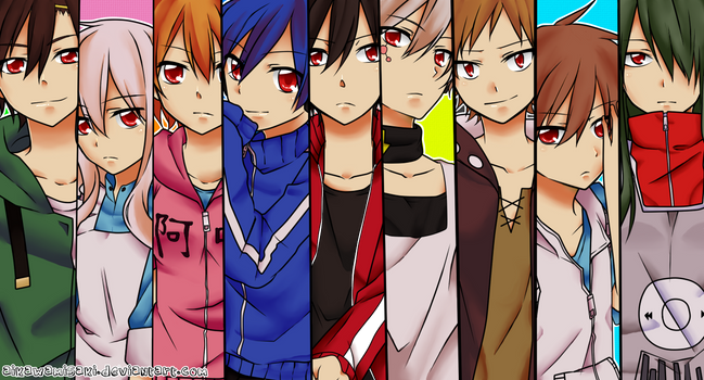 Mekakucity Actors~ [coloring only]