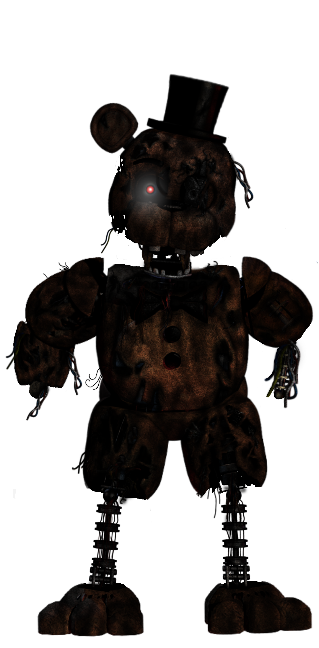 Ignited Freddy V2 by XreadyXbear on DeviantArt