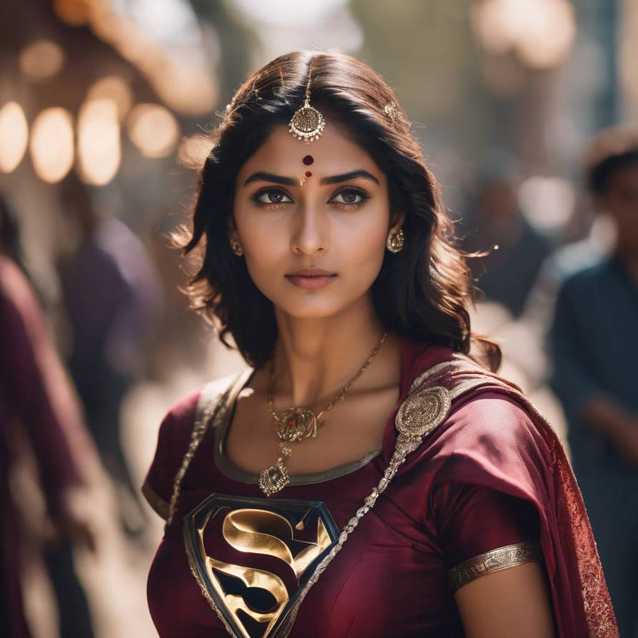 Indian Version Of Supergirl by Kanhaharinarayana on DeviantArt