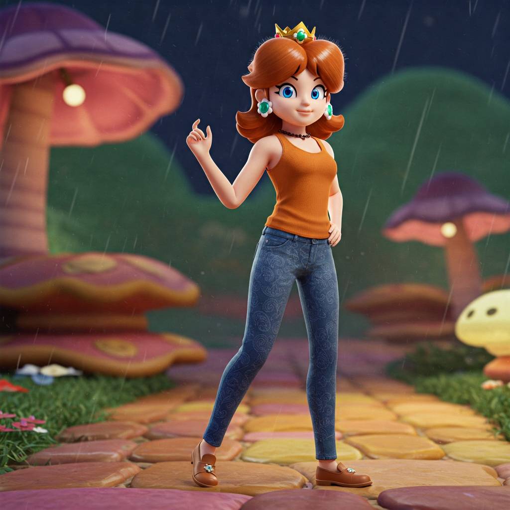 Princess Daisy's Undying Charm! by Kanhaharinarayana on DeviantArt