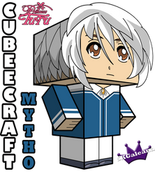 Cubeecraft of Mytho from Princess Tutu by SKGaleana