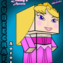 Disney Princess Aurora Cubeecraft Pink Dress