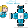 Disney Princess Aurora Cubeecraft Blue Dress PT 2
