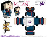 Cubeecraft of Mulan in her Saving China Dress Pt2