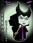Maleficent Cubeecraft 3d by SKGaleana