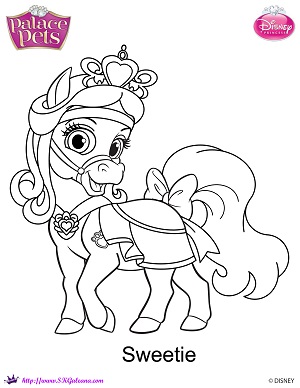 Princess PalaceSweetie coloring Page SKGaleana img