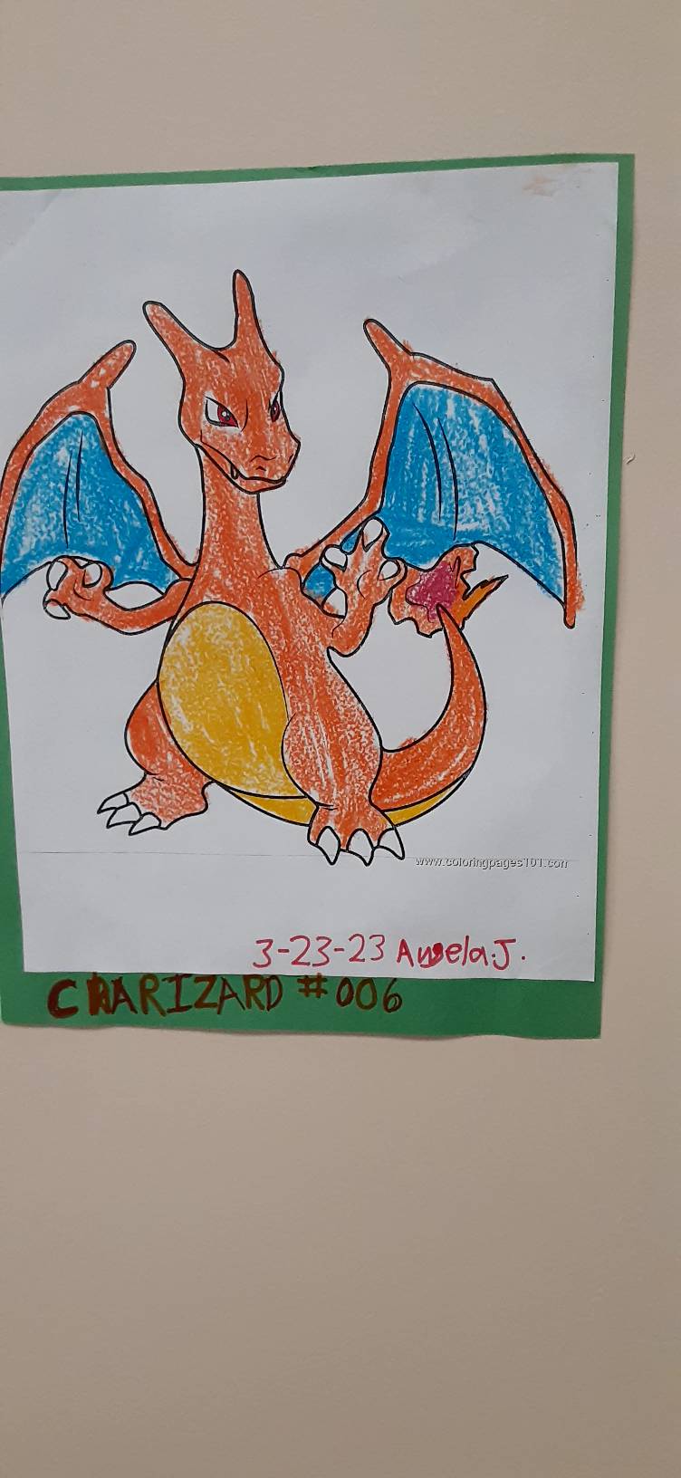 Charizard Color Code charizard color art by cakeange on DeviantArt