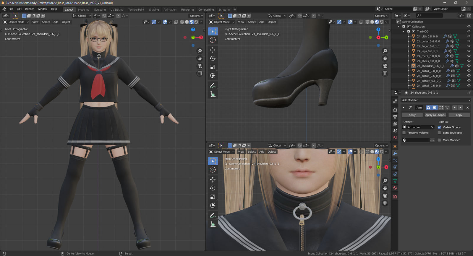 DOA marie rose  school swimwear mod Marie Rose DOA5 XPS MOD WIP by KSE25 on DeviantArt